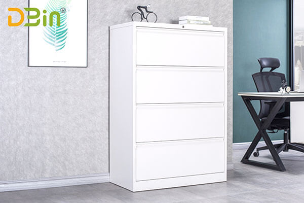 metal 4 drawer lateral file cabinet in wholesale