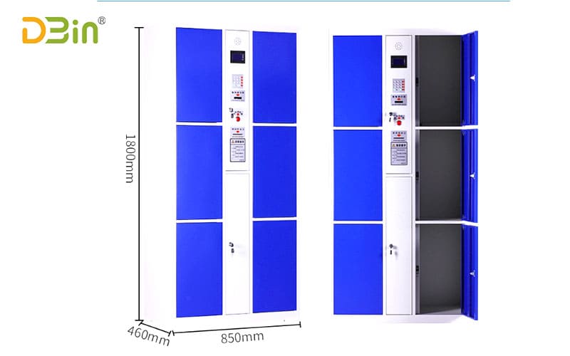 new design steel smart locker system manufacture-DBin Office Furniture