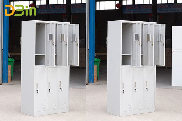 industrial lockers for workers storage 6 door locker