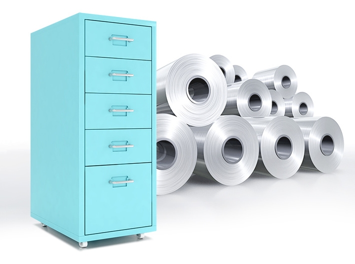 steel file cabinet for office design