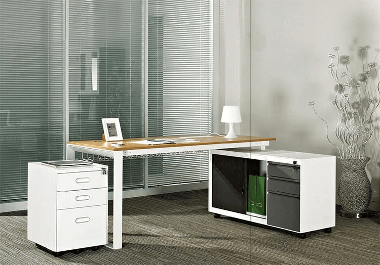 DBin three drawer mobile pedestal file cabinet factory