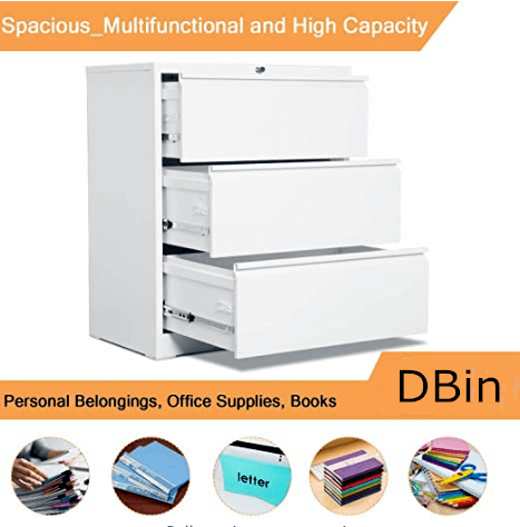 3 Drawer Metal File Cabinet factory