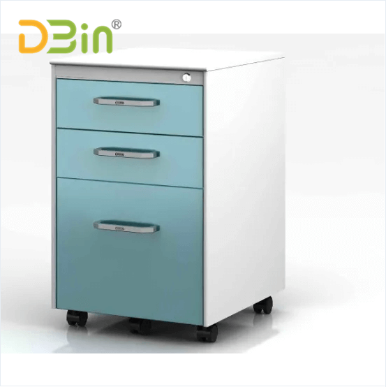 China under desk pedestal drawers supplier