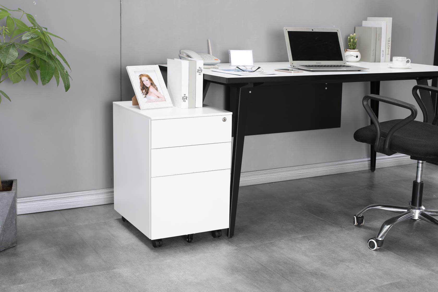 High quality 3 drawer steel file cabinet for office