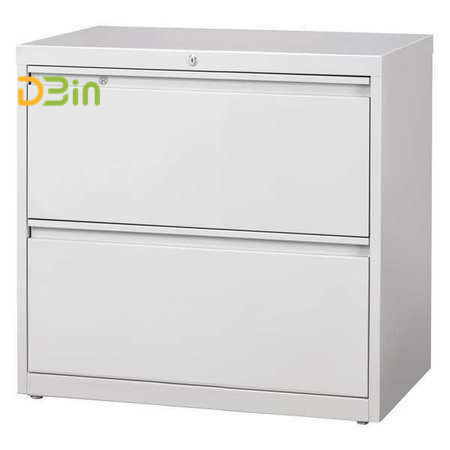 high quality 2 Drawer Lateral File Cabinet Light Gray