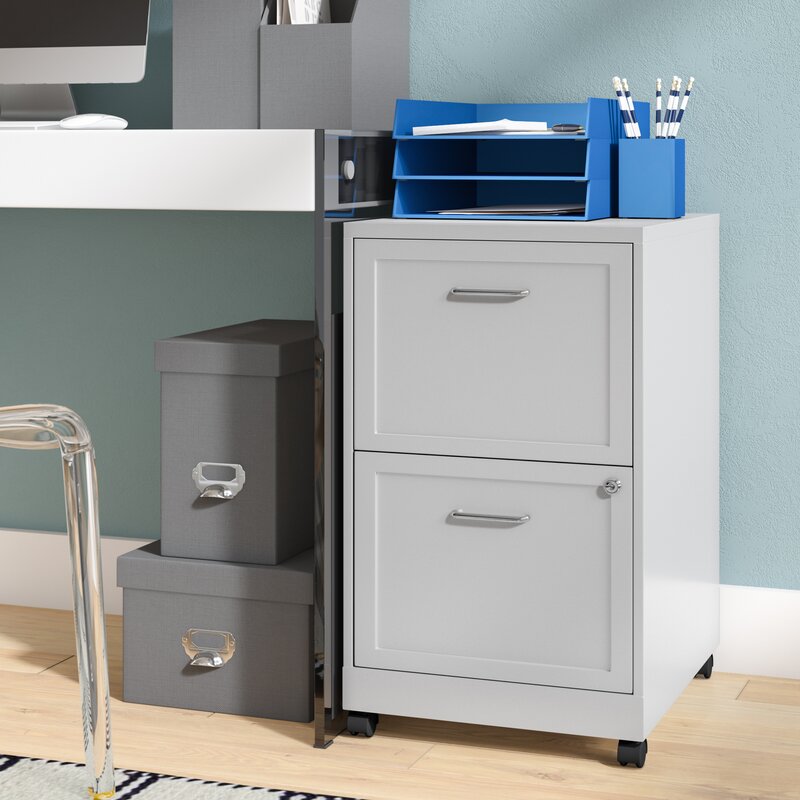 modern design 2-Drawer Mobile Vertical Filing Cabinet