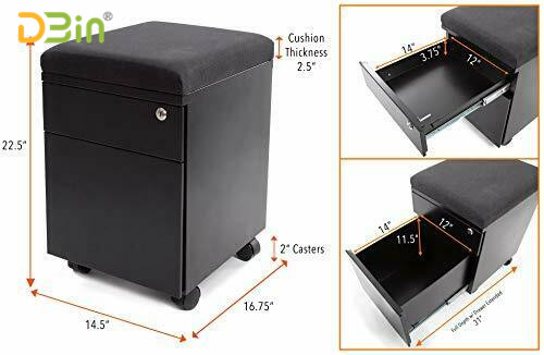 stand steady 2 Drawer Mobile File Cabinet in 2020