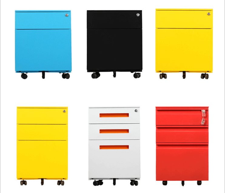 China 3-drawer mobile pedestal cabinet factory