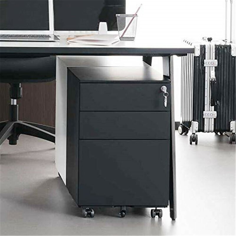 3 drawer mobile filing cabinet by supplier