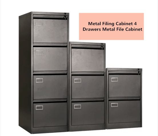 DBin Metal Filing Cabinet 4 Drawers for sale