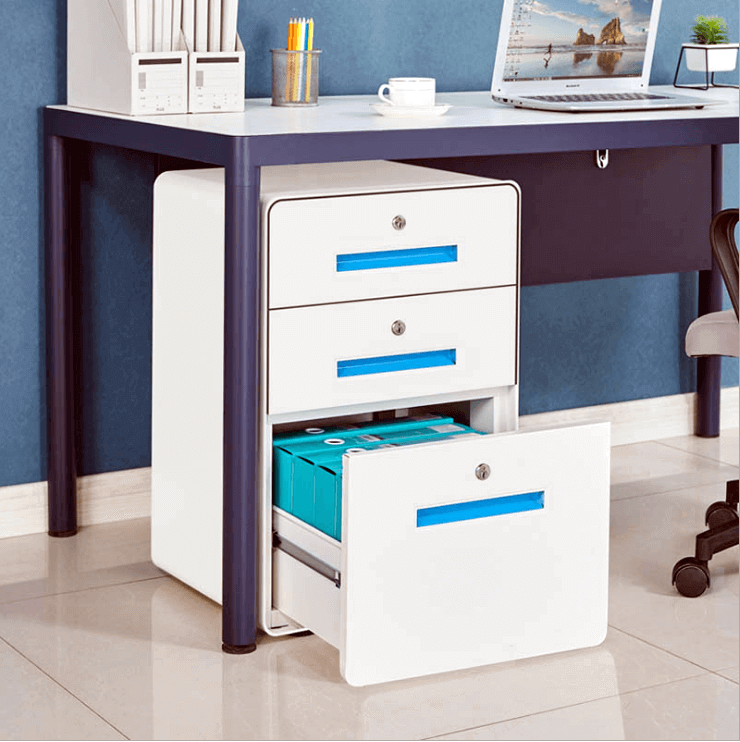 New design mobile pedestal file cabinet wholesale