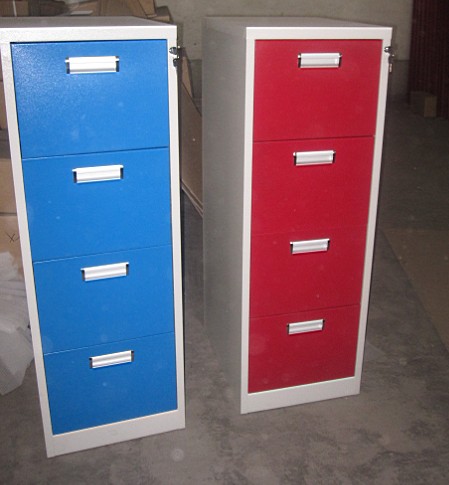 colorful 4 drawer vertrical filing cabinet supplier