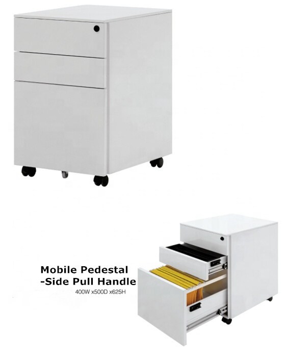 high quality 3 drawer grey mobile pedestal in 2020