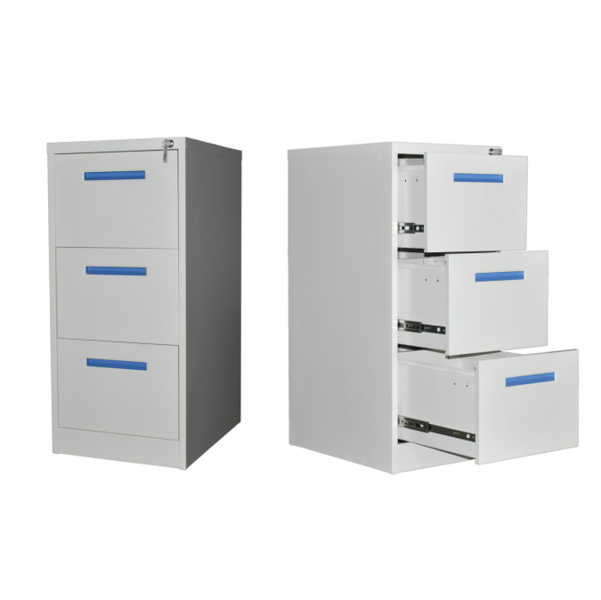 modern 3 drawer filing cabinet in china