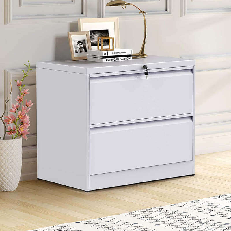 Metal Steel Lateral File Cabinet with Keys