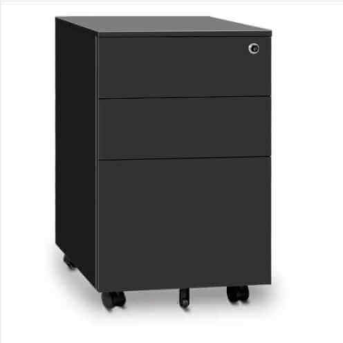 Chinese furniture 3 drawer mobile pedestal wholesale