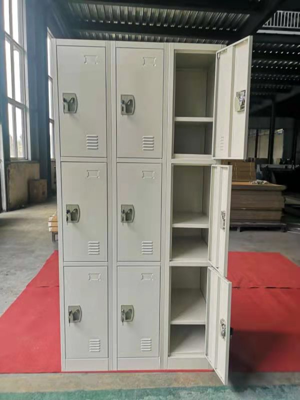 china steelcase white 9 door locker for storage
