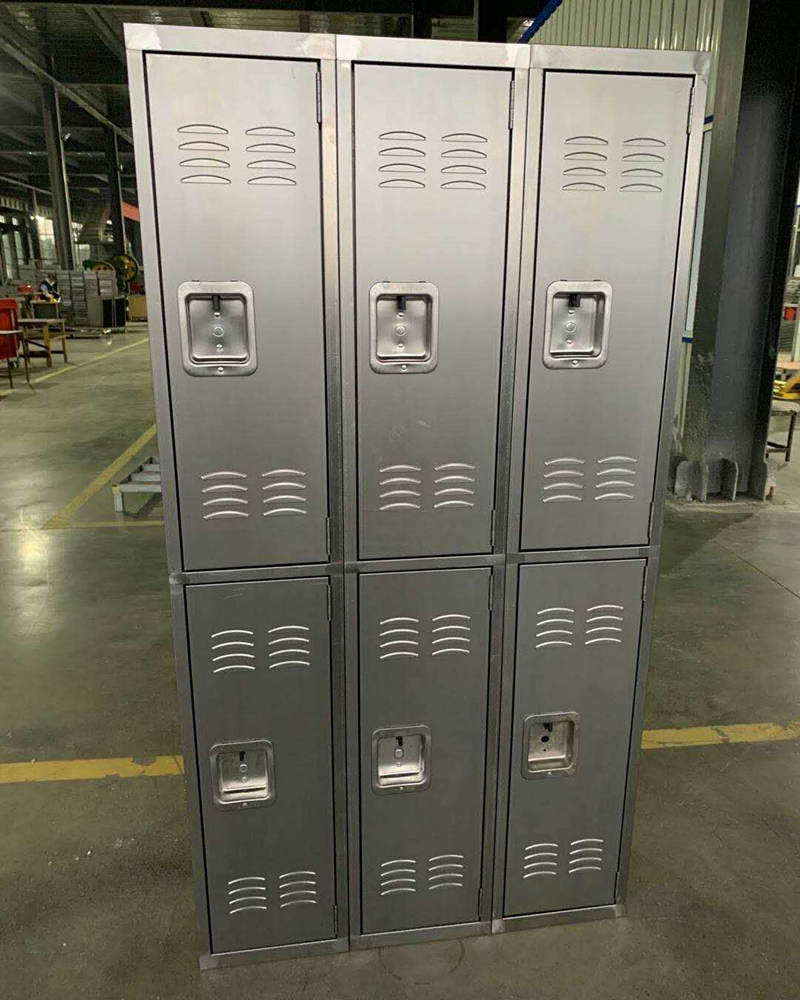 high quality 6 door steel locker manufacturer