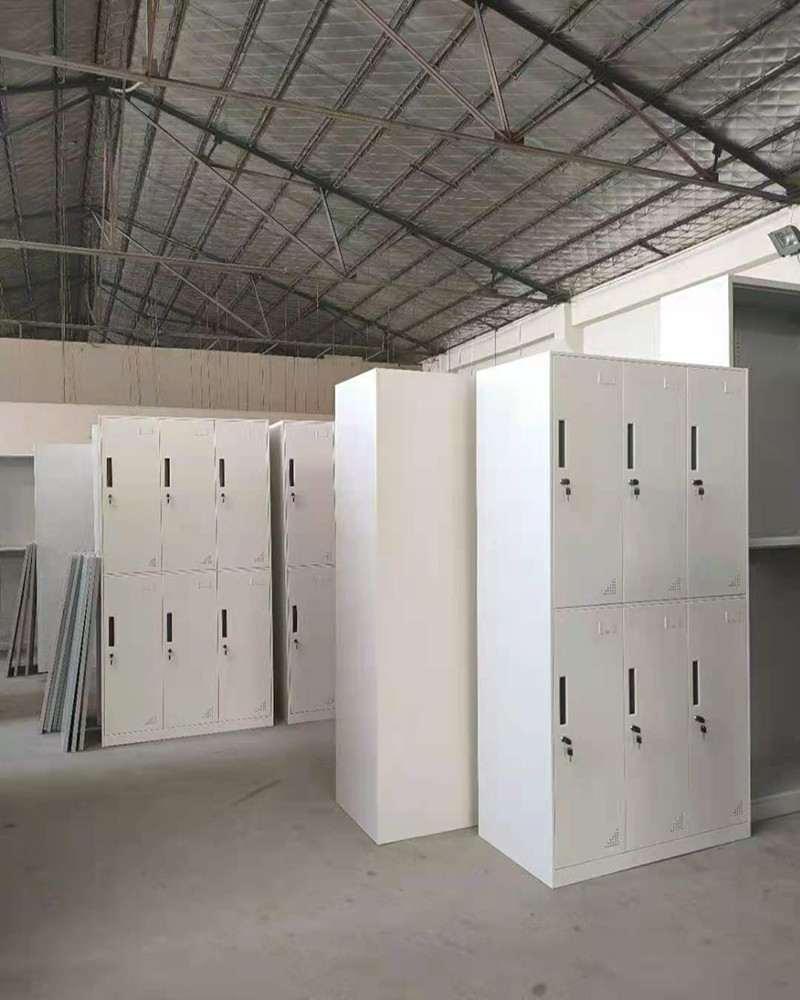 wholesale price 6 door steel locker for storage