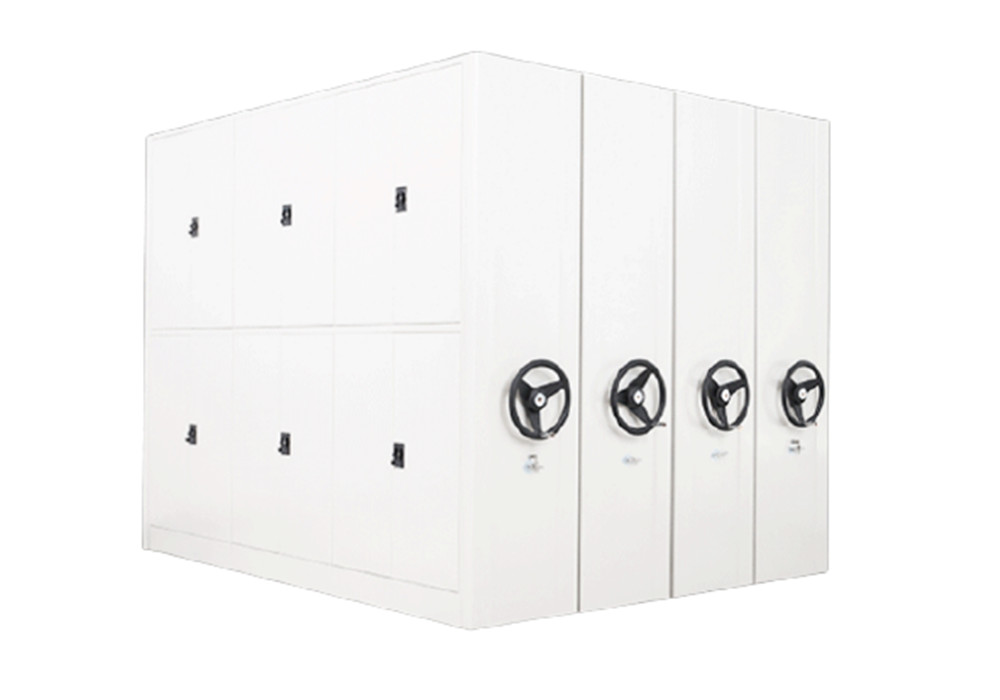 china steel white mobile shelving for storage2