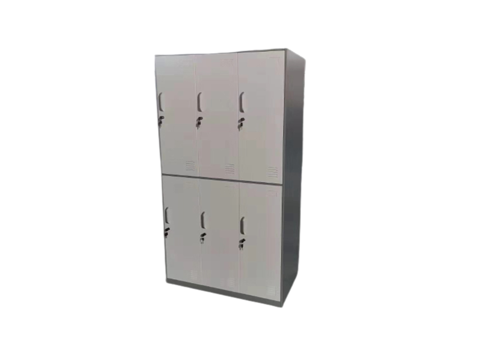 factory price steel 6 door locker manufacturer2