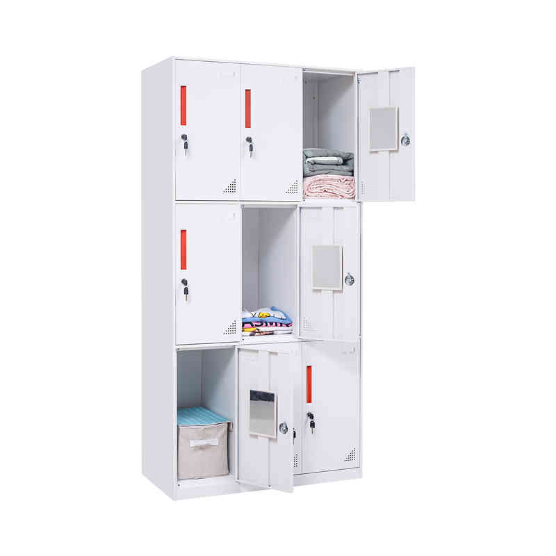 office furniture steel 9 door locker for storage