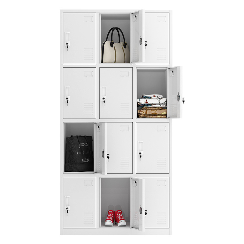 steel white 12 door locker for sale